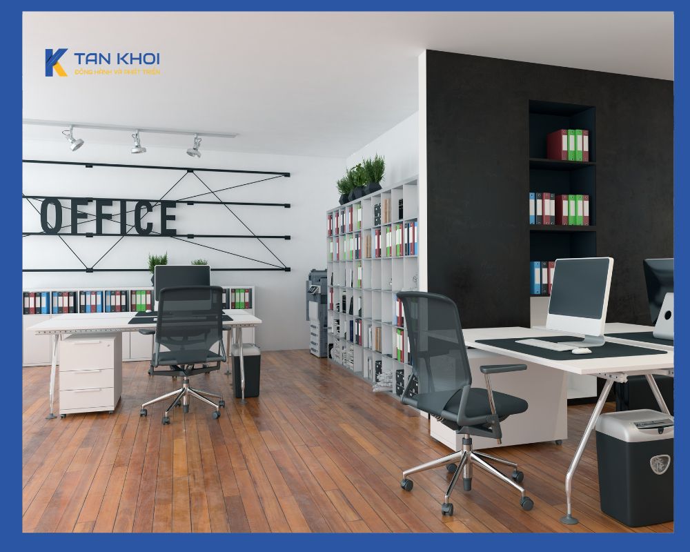 Hệ thống trang thiết bị đầy đủ tại văn phòng ảo quận 12