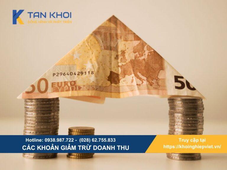 Các khoản giảm trừ doanh thu