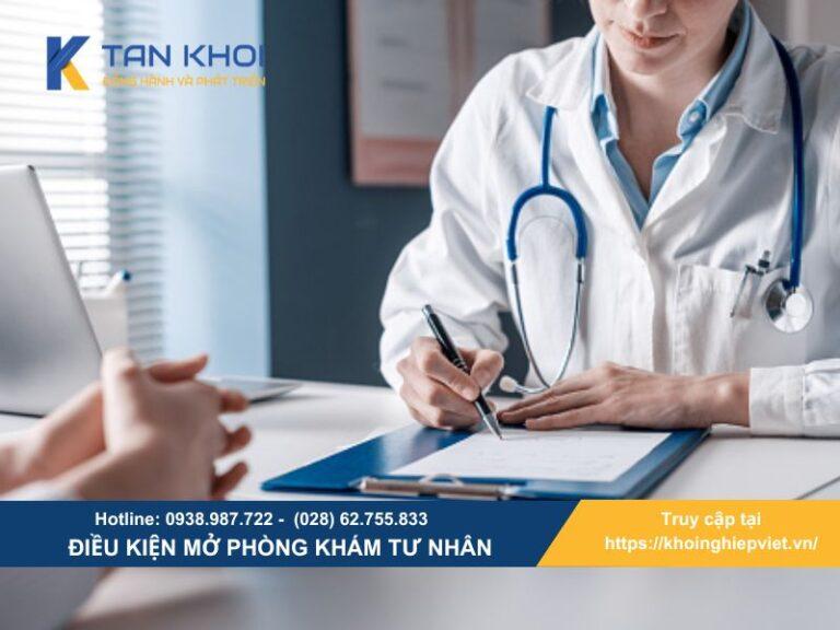 Điều kiện mở phòng khám tư nhân