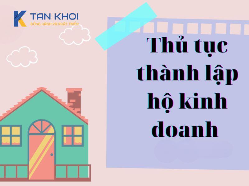 Thủ tục thành lập hộ kinh doanh và công ty kinh doanh thực phẩm