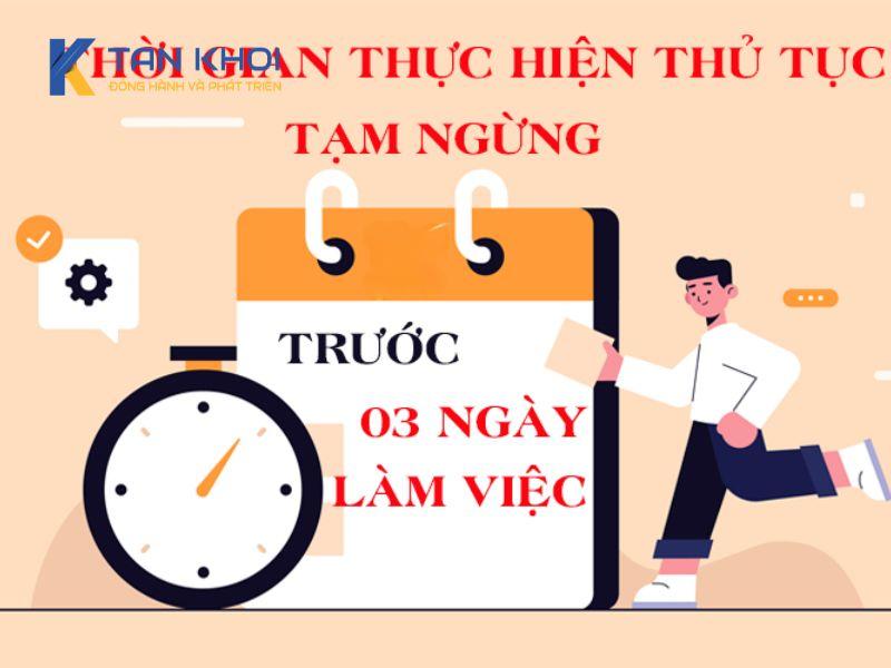 Quy định mới về thời hạn tạm ngừng kinh doanh của doanh nghiệp